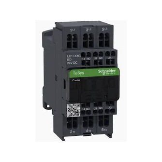 STYCZNIK 3P 12A 24V DC ZACISKI SPRĘŻYNOWE