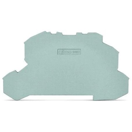 Ścianka końcowa dwupiętrowa WAGO 2002-2691 szara 1mm | Sklep