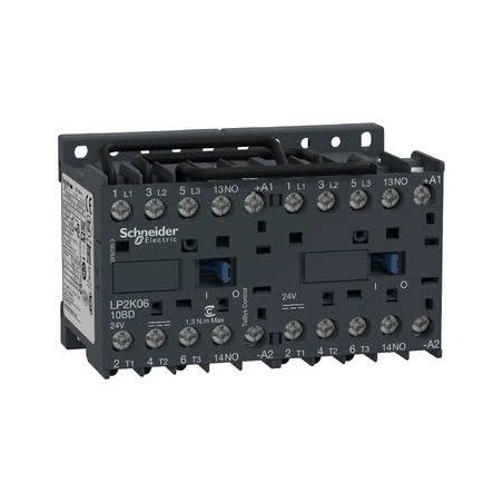 Stycznik LP2K1210BD Schneider 3P 12A 24V DC 1NO | Sklep