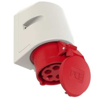 GNIAZDO STAŁE 5X16A 3P+Z+N IP44