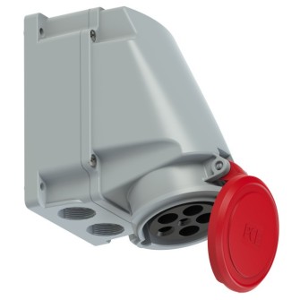 GNIAZDO STAŁE 5P 63A 400V IP44