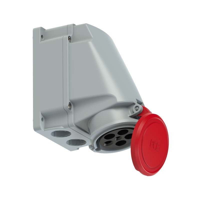 GNIAZDO STAŁE 5P 63A 400V IP44