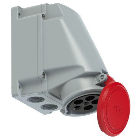 GNIAZDO STAŁE 5P 63A 400V IP44