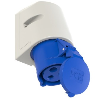 GNIAZDO STAŁE 32A 230V 2P+Z IP44