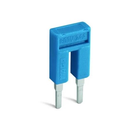 Mostek 2-krotny WAGO 2002-402/000-006 N 25A niebieski | Sklep