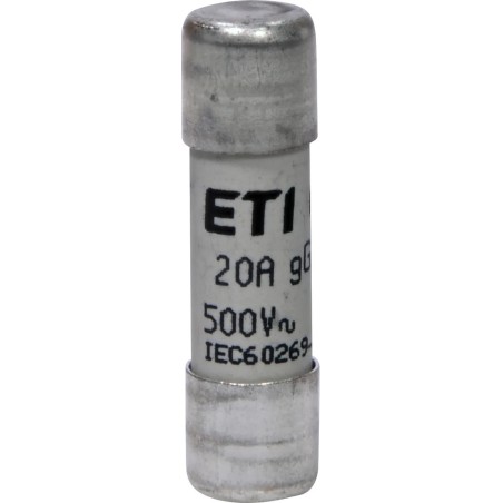 WKŁADKA TOPIKOWA CH10x38 gG 20A/500V