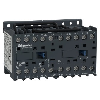 STYCZNIK NAWROTNY 6A 2,2KW 24V DC
