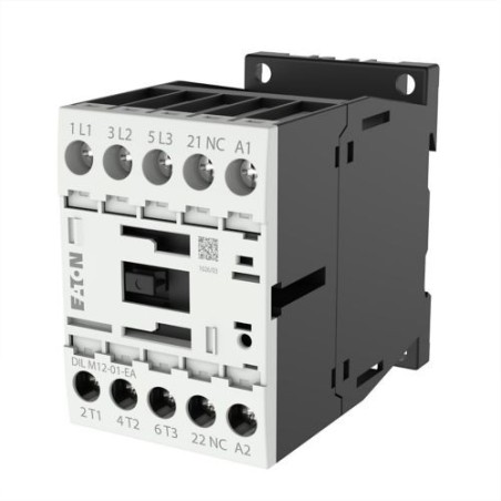 DILM12-01-EA 12A 3Z 1R STYCZNIK MOCY 12A 3Z 1R 5,5KW 230VAC  ZACISKI ŚRUBOWE