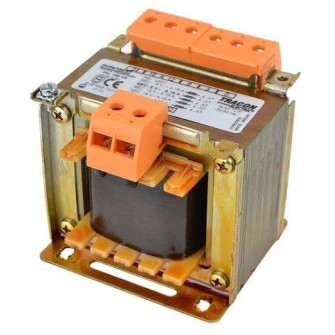 ZWYKŁY TRANSFORMATOR JEDNOFAZOWY 230V/3- 6-12-24V,MAX 100VA