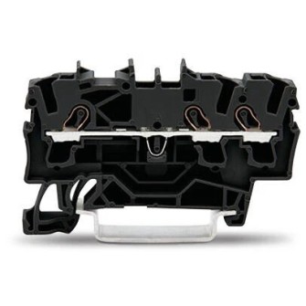 ZŁĄCZKA 3-PRZEW. 2,5MM2 CZARNA