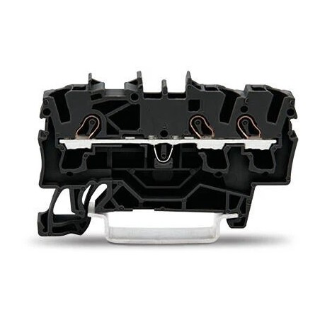 Złączka szynowa WAGO 2002-1305 3-przewodowa 2.5mm² czarna | Sklep