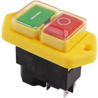 PRZEKAŹNIKOWY WYŁĄCZNIK BEZP. 4PIN., 230 VAC 12A/AC3,IP 54,6,3X0,8