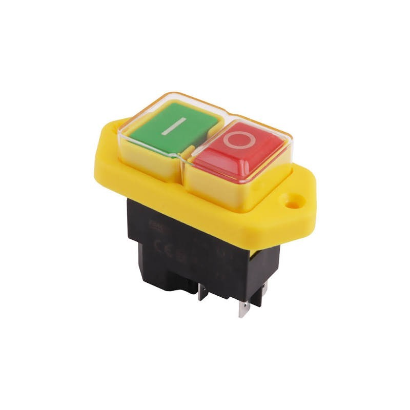 PRZEKAŹNIKOWY WYŁĄCZNIK BEZP. 4PIN., 230 VAC 12A/AC3,IP 54,6,3X0,8