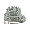 ZŁĄCZKA 2-PIĘTROWA N/L 2,5 MM2 SZARA 2002-2202