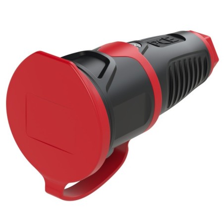 Gniazdo gumowe przenośne PCE 2521-SR TAURUS2 Schuko IP54 | Sklep