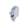 BLOK ROZDZIELCZY ODGAŁĘŹNY AL/CU 80110,J EDNOBIEGUNOWY  25MM2 SIMBLOCK  SZARY