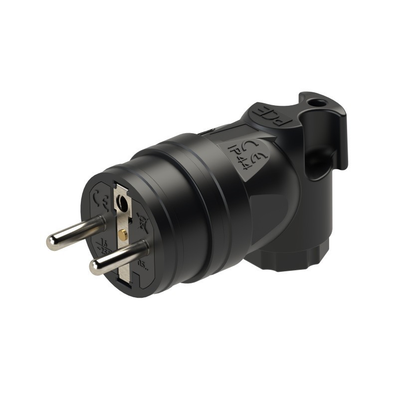 WTYCZKA KĄTOWA GUMOWA 16A 3P 230VAC