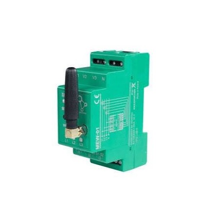 MEW-01 SUPLA MONITOR ENERGII ELEKTRYCZNE J WI-FI 3F+N