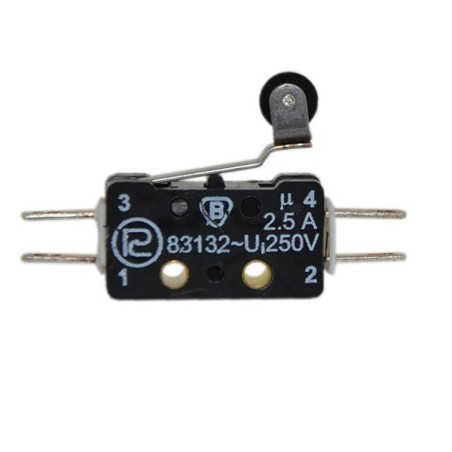 WYŁĄCZNIK KRAŃCOWY MINIATUR. 83132 Z DŹW IGNIĄ I ROLKĄ