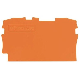 ŚCIANKA KOŃCOWA GRUBOŚĆ 0,8 MM POMARAŃCZOWA 2002-1292
