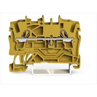 ZŁĄCZKA 2-PRZEWODOWA 2,5 MM2 ŻÓŁTA 2002-1206