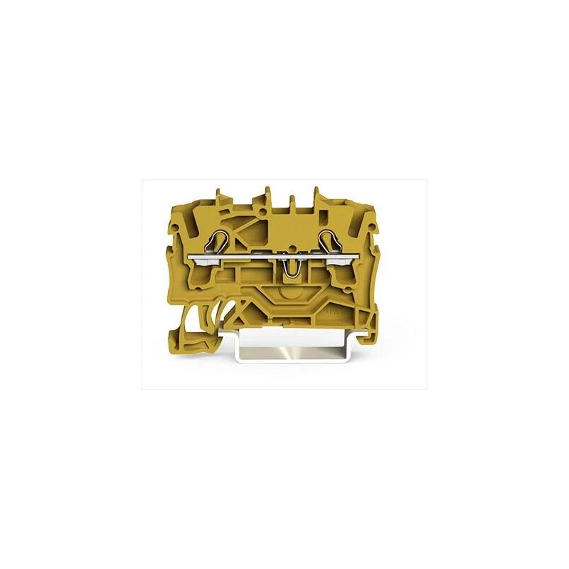 ZŁĄCZKA 2-PRZEWODOWA 2,5 MM2 ŻÓŁTA 2002-1206
