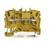 ZŁĄCZKA 2-PRZEWODOWA 2,5 MM2 ŻÓŁTA 2002-1206