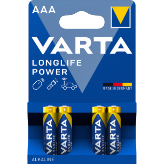 BATERIA ALKALICZNA AAA 4 SZT. LONGLIFE POWER 4903121414
