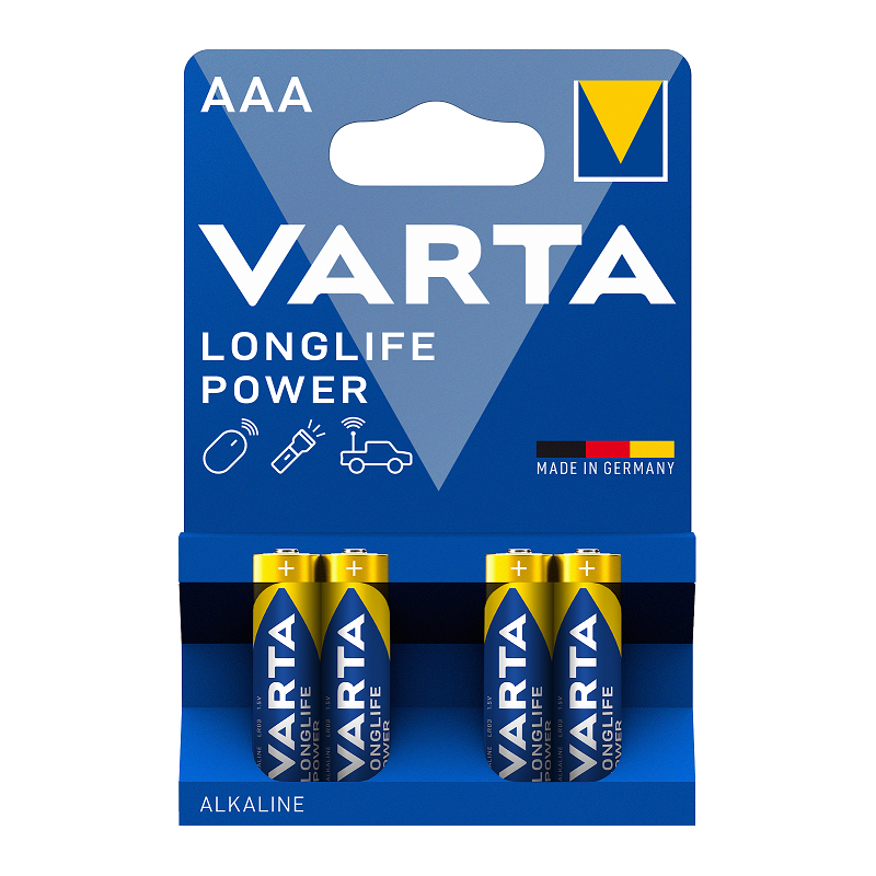 BATERIA ALKALICZNA AAA 4 SZT. LONGLIFE POWER 4903121414