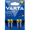 BATERIA ALKALICZNA AAA 4 SZT. LONGLIFE POWER 4903121414