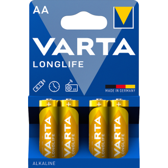 BATERIA ALKALICZNA AA 4 SZT.LONGLIFE 4106101414