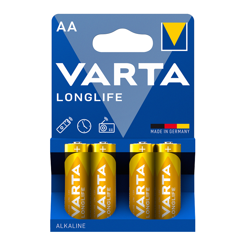 BATERIA ALKALICZNA AA 4 SZT.LONGLIFE 4106101414