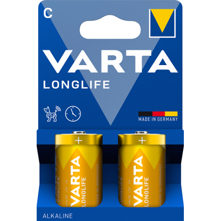 Bateria Varta 4114101422 Alkaliczna C LR14 2szt | Sklep