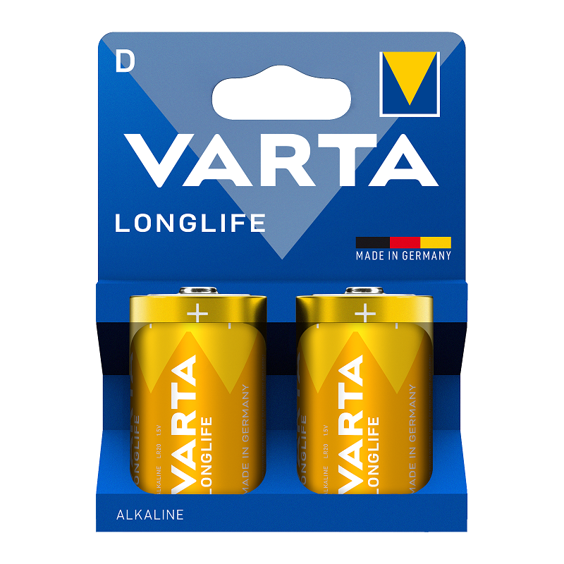 BATERIA LR20 D 2 SZT. LONGLIFE 4120101422