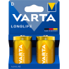 BATERIA LR20 D 2 SZT. LONGLIFE 4120101422