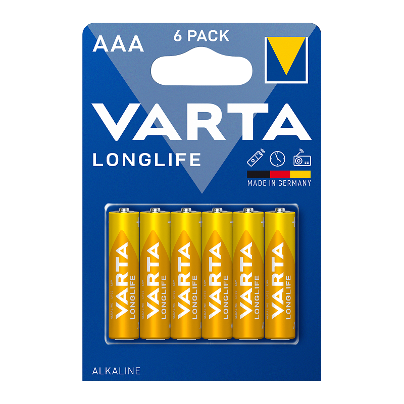 BATERIA ALKALICZNA AAA 6 SZT. LONGLIFE 4103101746