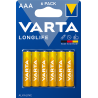 BATERIA ALKALICZNA AAA 6 SZT. LONGLIFE 4103101746