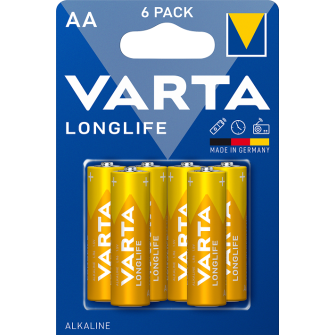 BATERIA ALKALICZNA AA 6 SZT.LONGLIFE 4106101736
