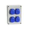 ROZDZ. E-BOX 4x230V
