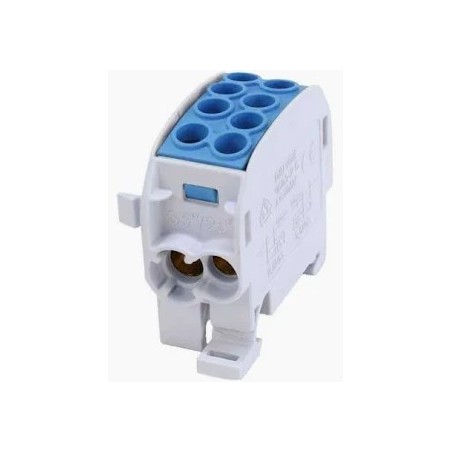 Blok Rozdzielczy Al/Cu SCB 25 Niebieski SIMET 81501003