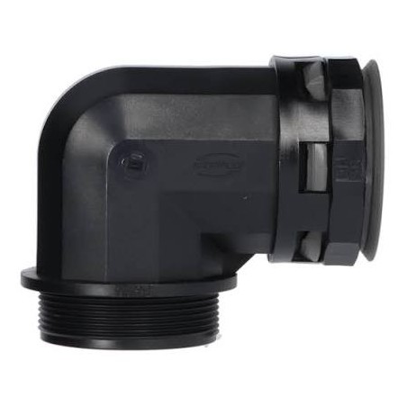 Dławnica Kątowa 90° do Peszla M16 DN10 Interflex NEC-10M16N