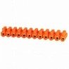 LISTWA ZACISKOWA GWINTOWA 12-TOROWA 6MM2 POMARAŃCZOWA LTF 12-6,0