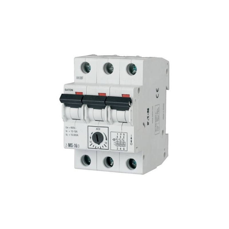 WYŁĄCZNIK SILNIKOWY 25.0A 230V AC 10KA Z -MS-25.0/3 248413