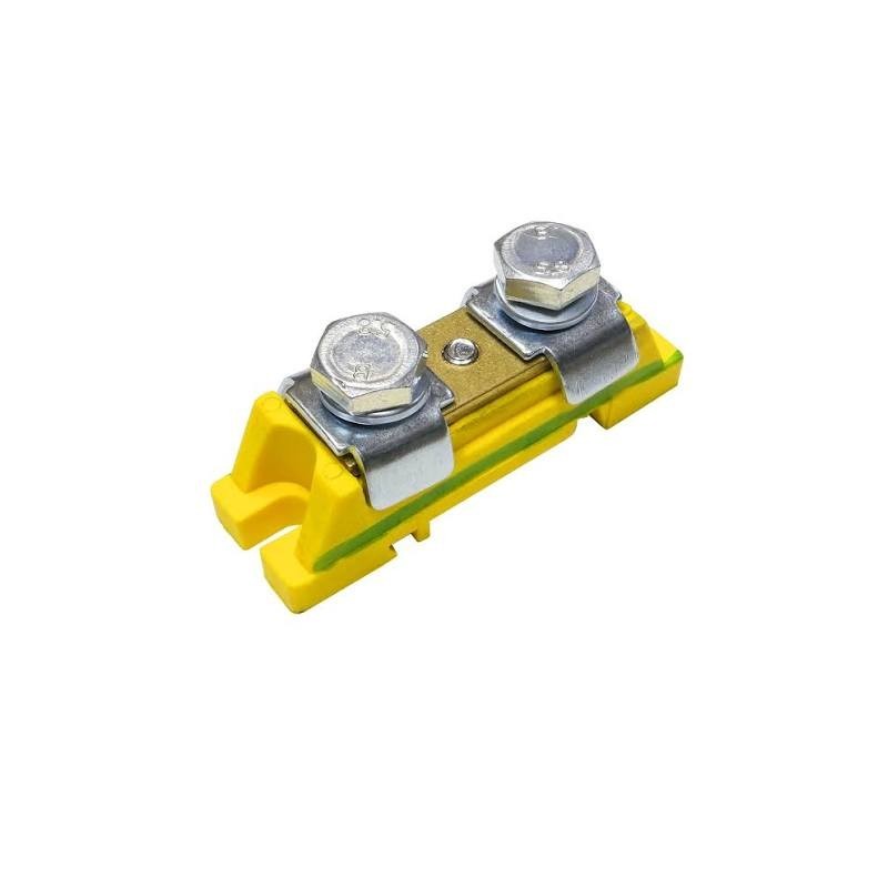 ZACISK OCHRONNY Z-0001/A Z+G ŻÓŁTOZIELON Y ,TS 35