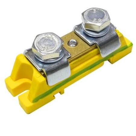 ZACISK OCHRONNY Z-0001/A Z+G ŻÓŁTOZIELON Y ,TS 35