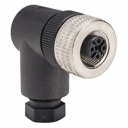 Złącze gniazdo M12 5-pin kątowe XZCC12FCM50B | Sklep