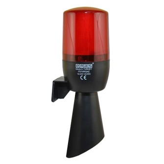 WIELOFUNKCYJNA LAMPA CZERWONA FI 70 Z BU ZEREM,48-240V AC EMAS(T0-IT070R240Z)