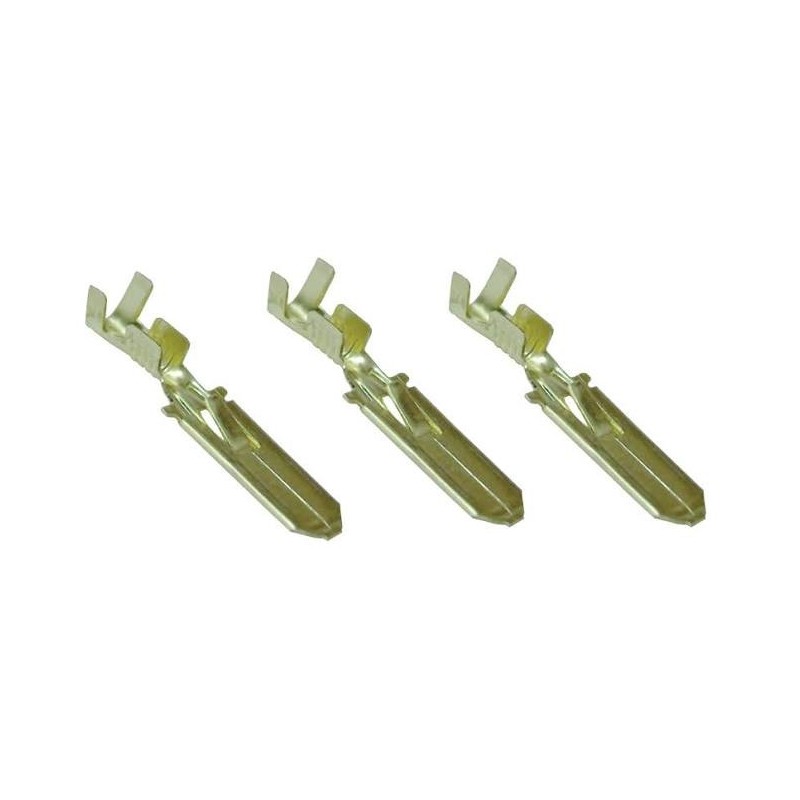 NIEIZOLOWANA WSUWKA KONEKTOROWA Z ZATRZA SKIEM MIEDŹ 6,3×0,8MM 1-2,5MM2