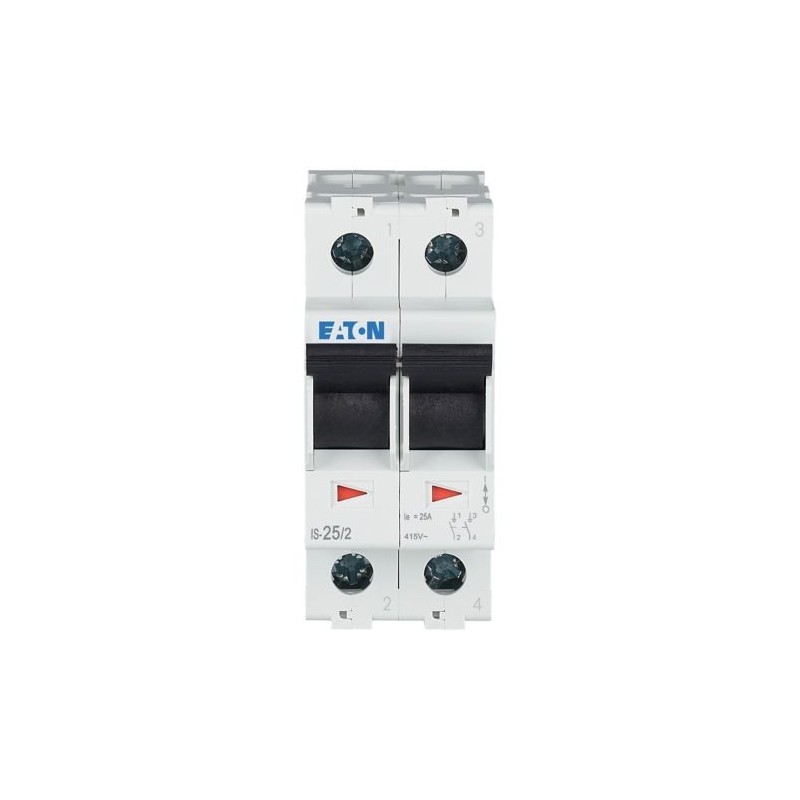 IS 25/2 ROZŁĄCZNIK IZOLACYJNY MODUŁOWY 2 5A 2Z 2M 415V