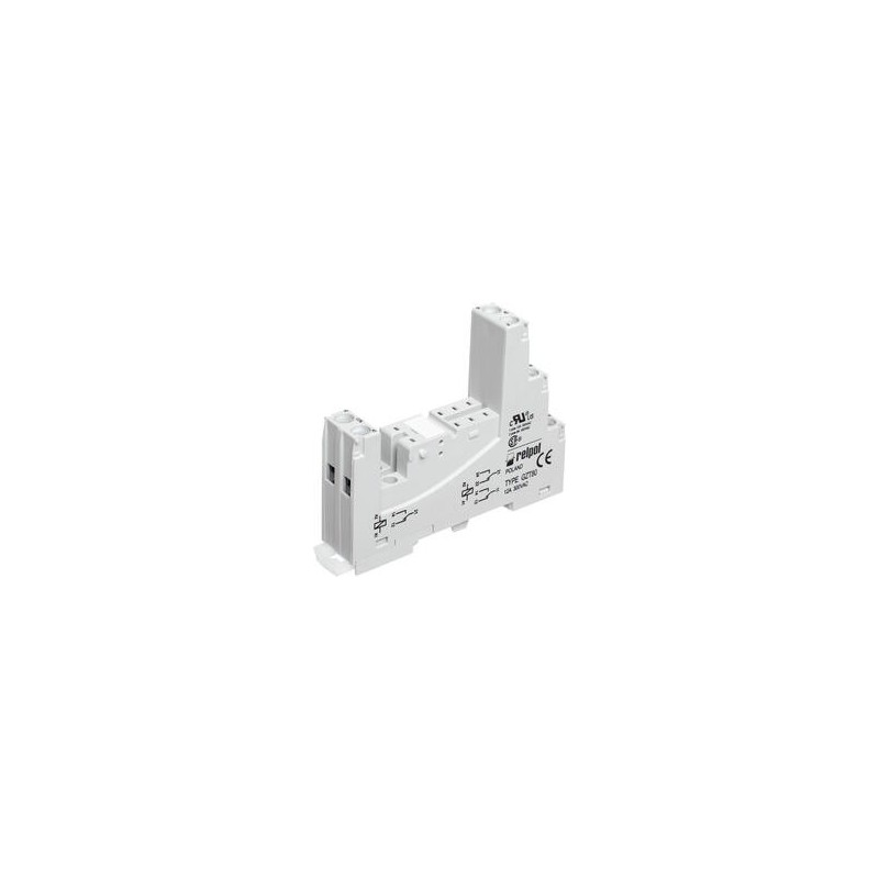 GNIAZDO PRZEKAŹNIKA RM84,RM85,RM877L, RM 87P GZT80 SZARE 852612